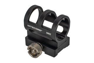 The Nitecore GM02 flashlight mount is designed for picatinny rails